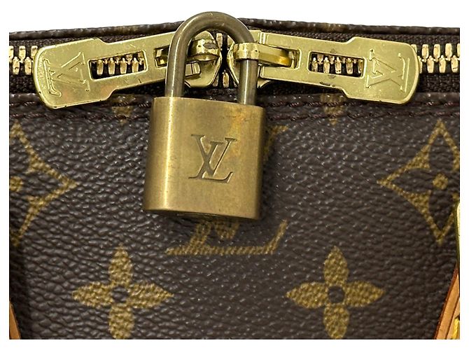 Borsa Louis Vuitton Monogram Alma Marrone - vista 7