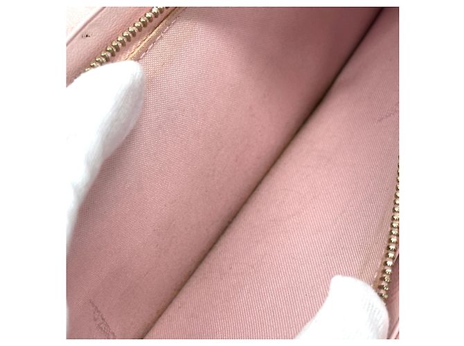 Fendi Long Leather Wallet Pink Golden - view 5