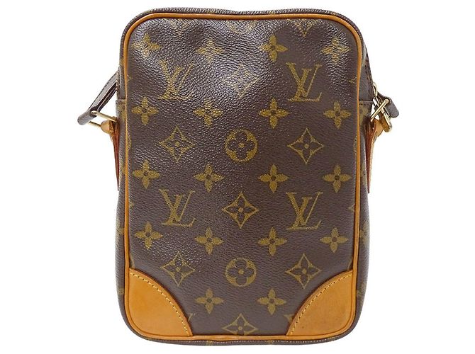 Borsa a tracolla Louis Vuitton in tela Monogram da donna Marrone - vista 2