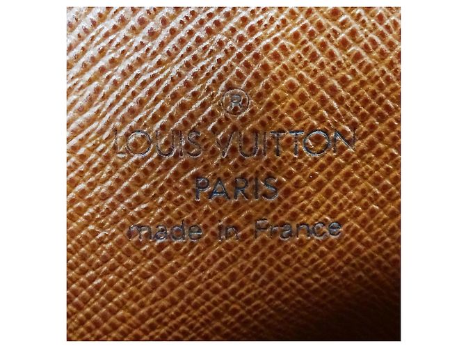 Borsa a tracolla Louis Vuitton in tela Monogram da donna Marrone - vista 7