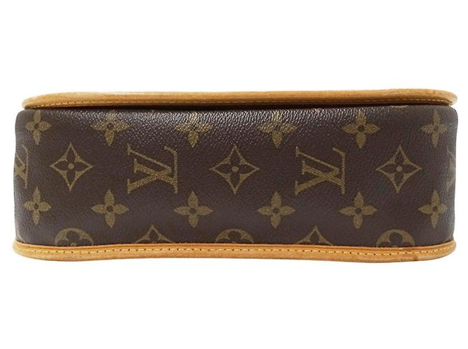 Borsa Messenger in tela Monogram Louis Vuitton Marrone - vista 3