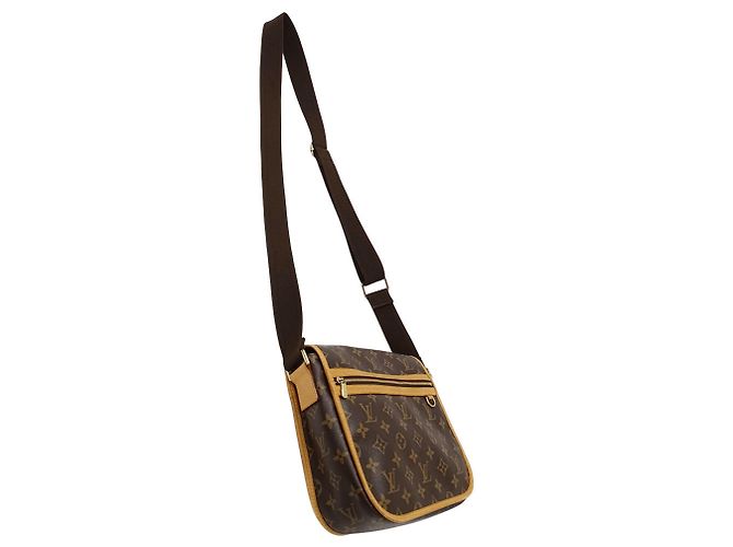 Borsa Messenger in tela Monogram Louis Vuitton Marrone - vista 4