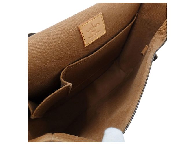 Borsa Messenger in tela Monogram Louis Vuitton Marrone - vista 5