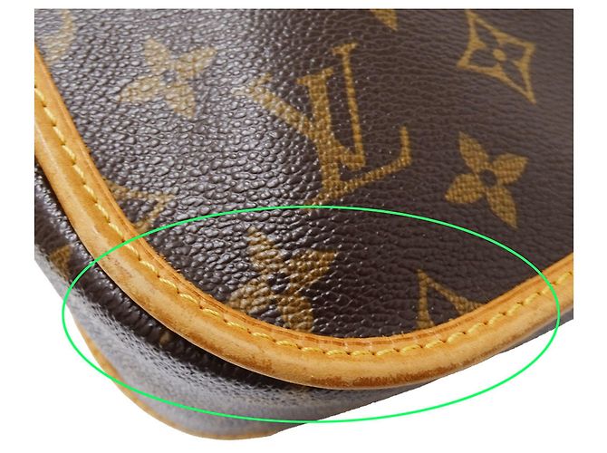 Borsa Messenger in tela Monogram Louis Vuitton Marrone - vista 7