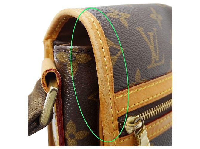 Borsa Messenger in tela Monogram Louis Vuitton Marrone - vista 8