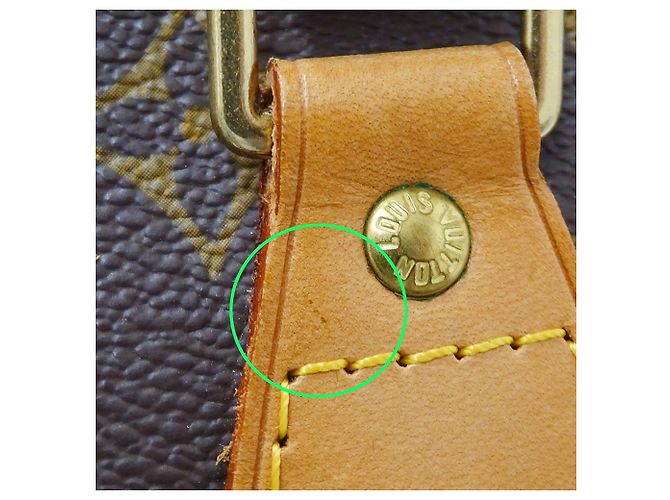 Borsa Alma PM in tela Monogram Louis Vuitton Marrone - vista 10