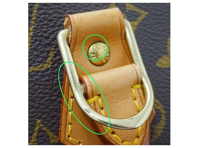 Borsa Alma PM in tela Monogram Louis Vuitton Marrone - vista 11