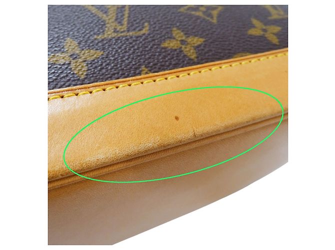 Borsa Alma PM in tela Monogram Louis Vuitton Marrone - vista 8