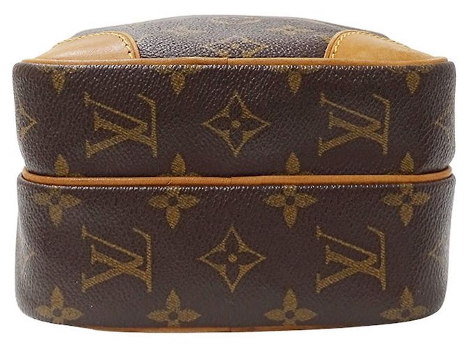 Borsa a tracolla in tela Monogram Louis Vuitton Marrone - vista 3