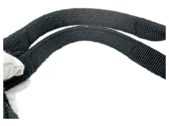 Borsa Tote in Nylon Nero Chanel - vista 16