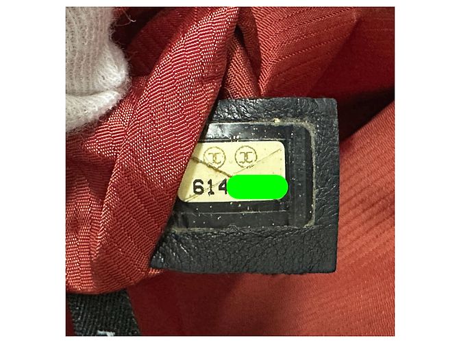 Borsa Tote in Nylon Nero Chanel - vista 7