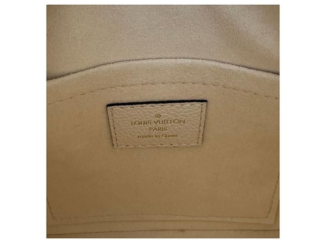 Borsa Louis Vuitton Monogram Empreinte Speedy Bandoulière 20 Crudo - vista 11