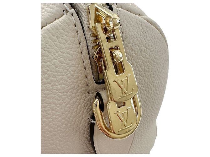 Borsa Louis Vuitton Monogram Empreinte Speedy Bandoulière 20 Crudo - vista 7