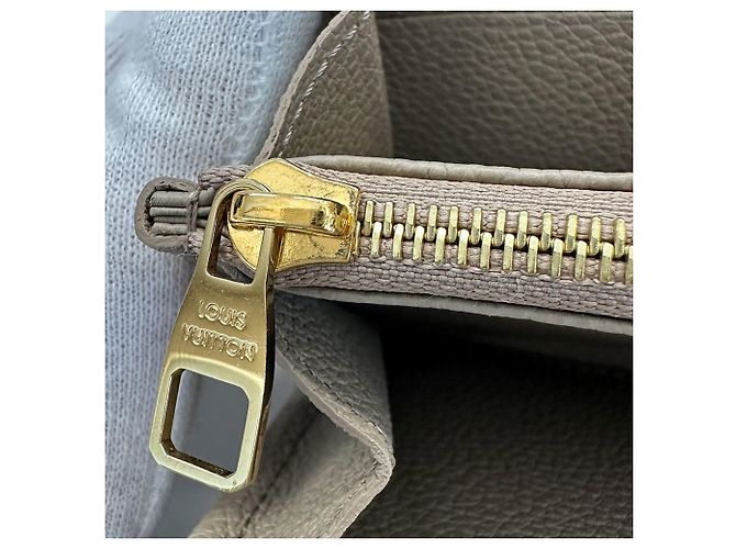 Louis Vuitton Bicolor Monogram Empreinte Long Wallet Grau Roh - Ansicht 10