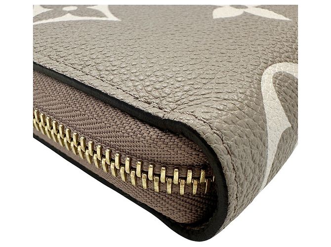 Louis Vuitton Bicolor Monogram Empreinte Long Wallet Grau Roh - Ansicht 4