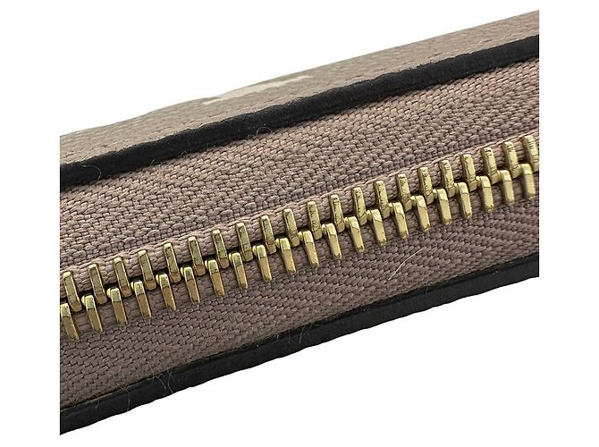 Louis Vuitton Bicolor Monogram Empreinte Long Wallet Grau Roh - Ansicht 6
