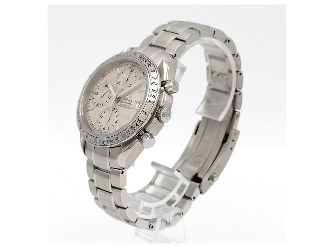 Reloj automático de acero inoxidable Omega Speedmaster Date 3211.30 - vista 2