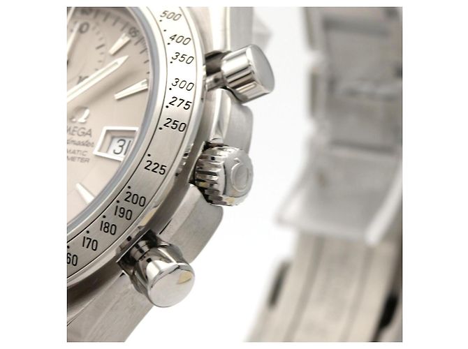 Reloj automático de acero inoxidable Omega Speedmaster Date 3211.30 - vista 4