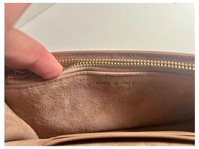Borsa a tracolla Christian Dior Saddle Beige - vista 4