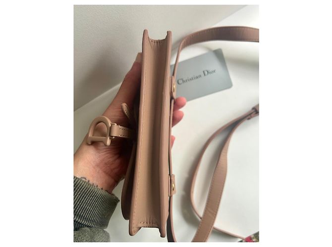 Borsa a tracolla Christian Dior Saddle Beige - vista 6