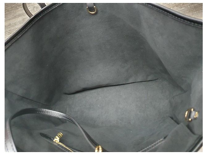 Louis Vuitton Neverfull MM Jaquard Since Schwarz NUOVO - vista 12