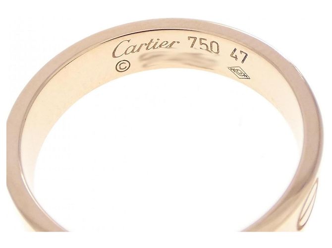 Anello Mini Love di Cartier in oro rosa 18K - vista 3