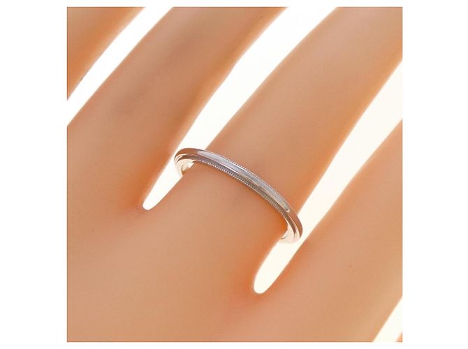 Tiffany & Co. Milgrain Platinring - Ansicht 4