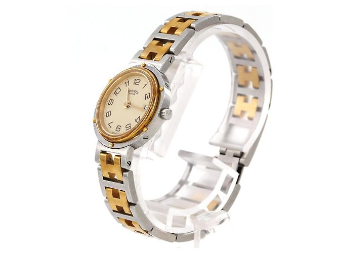 Hermès Clipper Combination Quarz Armbanduhr - Ansicht 2