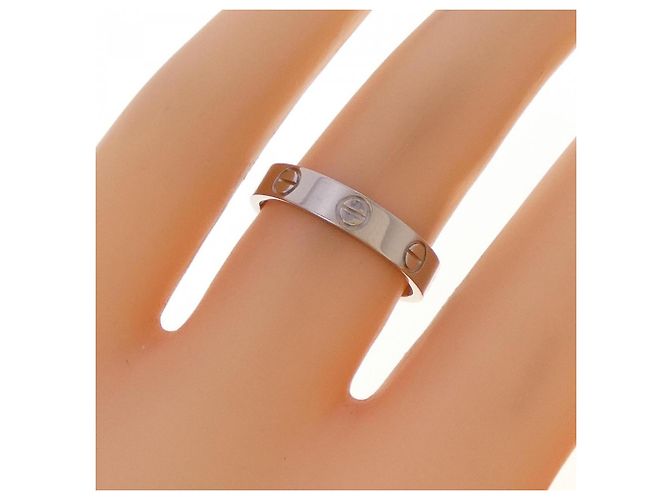 Cartier Mini Love Ring aus 18K Weißgold - Ansicht 4