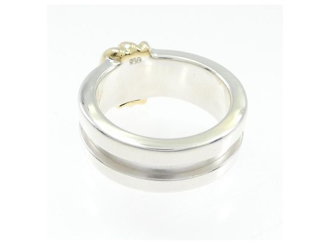 Anello a fascia in argento e oro giallo Tiffany & Co. - vista 3