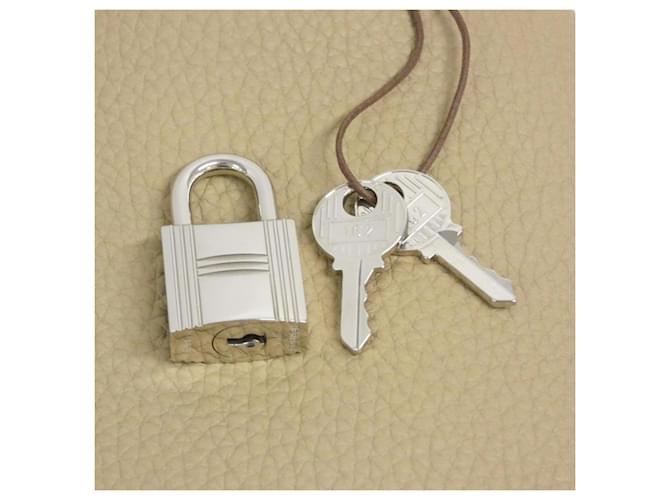 Hermès Borsa Hermes Picotin Lock PM Beige - vista 4