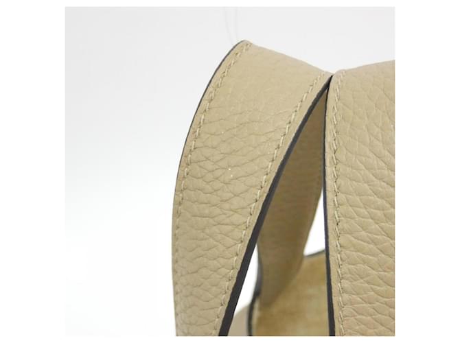 Hermès Borsa Hermes Picotin Lock PM Beige - vista 5