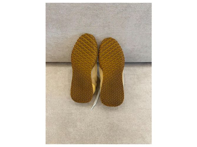Hermès Jet Sneakers Giallo Scamosciato - vista 10