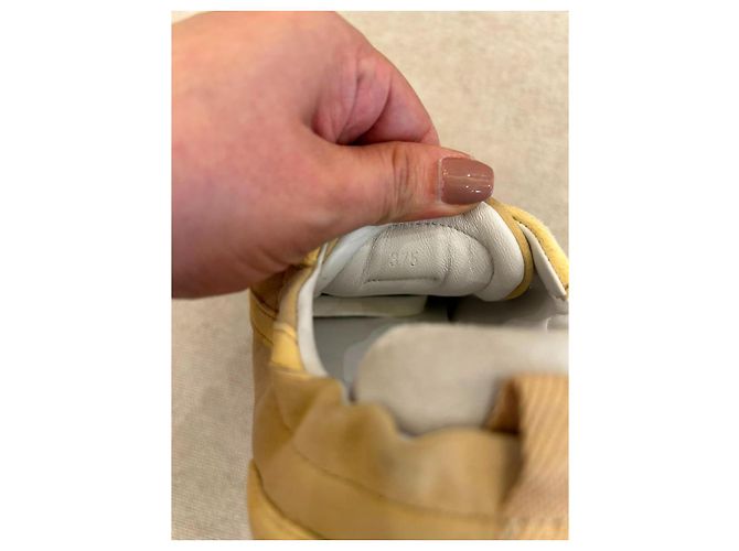 Hermès Jet Sneakers Giallo Scamosciato - vista 8