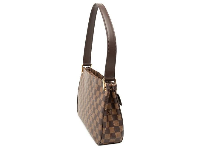 Borsa a tracolla Louis Vuitton Damier Aubagne Marrone Damier ebene - vista 2