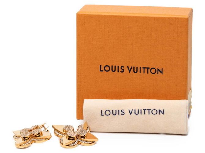 Orecchini Medallion Monogram Flower LV di Louis Vuitton - vista 6