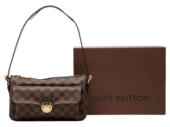 Borsa a spalla Louis Vuitton Damier Ravello GM Marrone Damier ebene - vista 7