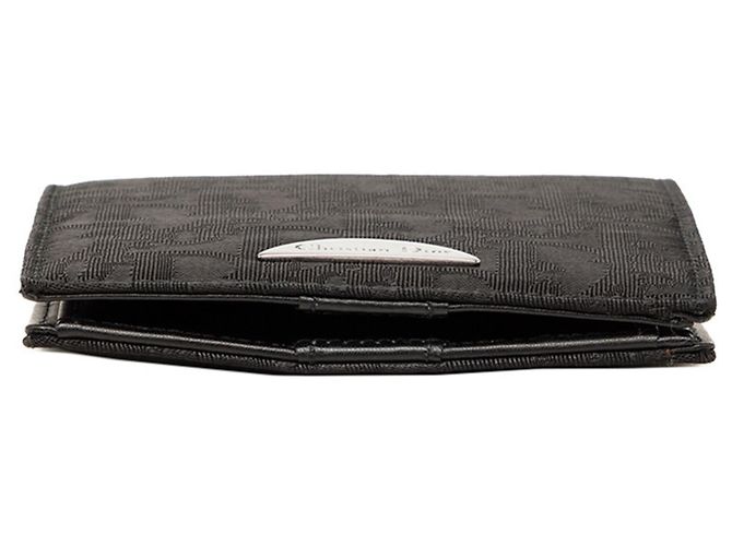 Christian Dior Bi-fold Wallet Schwarz - Ansicht 3