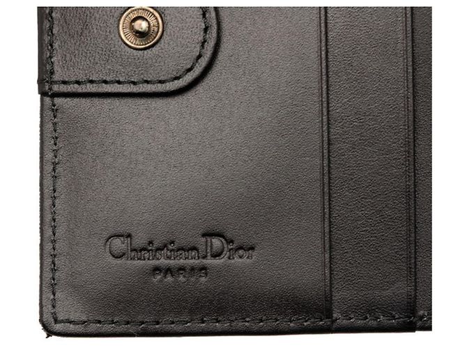 Christian Dior Bi-fold Wallet Schwarz - Ansicht 6