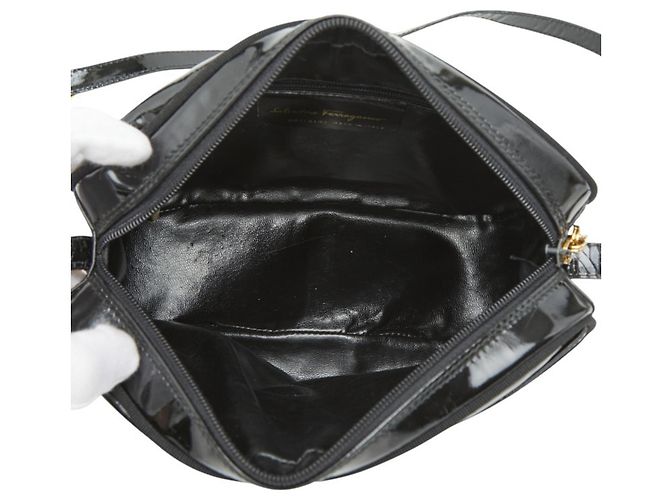 Borsa a tracolla Vara Salvatore Ferragamo Nero - vista 11