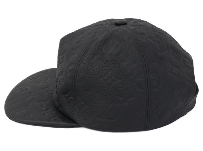 Cappellino Louis Vuitton Monogram Quill Nero - vista 3