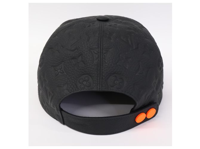 Cappellino Louis Vuitton Monogram Quill Nero - vista 4