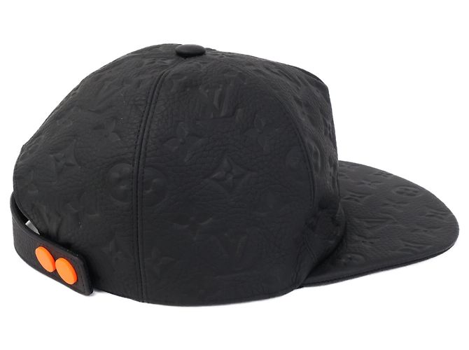 Cappellino Louis Vuitton Monogram Quill Nero - vista 5
