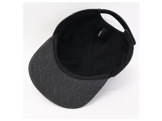 Cappellino Louis Vuitton Monogram Quill Nero - vista 6
