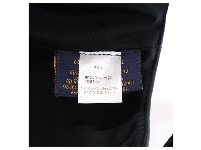 Cappellino Louis Vuitton Monogram Quill Nero - vista 8