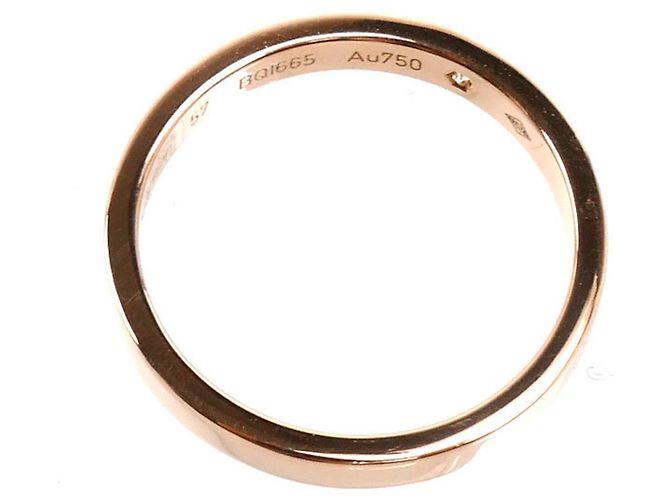 Fede Cartier in oro rosa 18K - vista 4