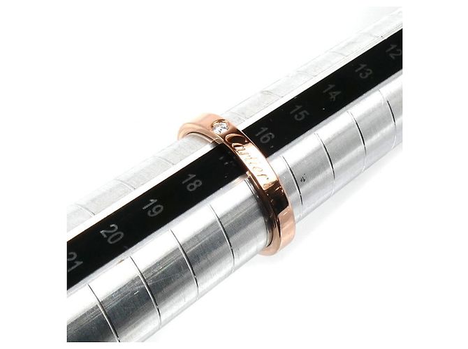 Fede Cartier in oro rosa 18K - vista 6