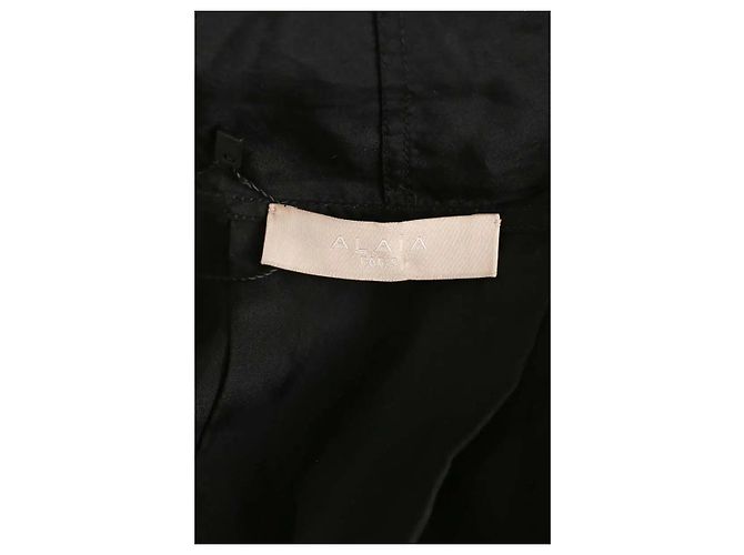 Alaïa Tunica nera Nero - vista 5