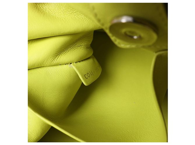 Borsa 2Way Diorissimo in pelle blu navy x giallo - vista 15