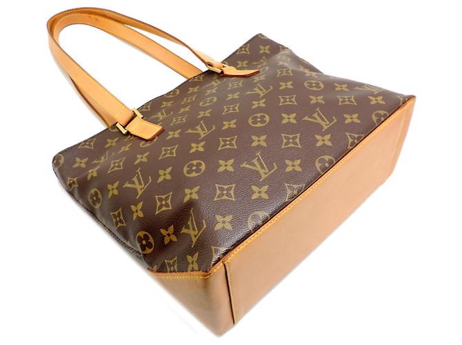 Borsa Tote Cabas Piano Louis Vuitton da donna Marrone - vista 3